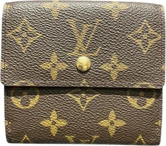 Louis Vuitton Portafoglio Tri-fold Pre-owned - - Pre-owned - Donna - Marrone - ONE SIZE