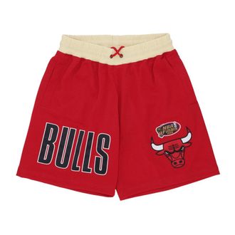 Mitchell & Ness Sportswear, male, Red, Size: XL Chicago Bulls Vintage Basketball Shorts