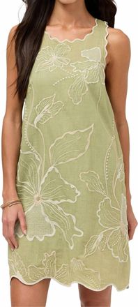 Johnny Was Rhiannon Tank Shift Dress In Tortoise