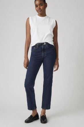 Levi's Jean Crop 501 - Mujer - 23X26 - Azul / Salsa Stonewash