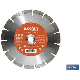 cofan Disco Diamante Cantero Silencioso 230mm