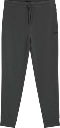 HUGO BOSS Joggingbroek voor heren van wafelbreisel (Groen)