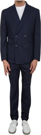 HUGO BOSS C-Huge Pak - Heren - Business pakken - Blauw - 2XL - Wol - Kostuums