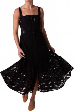 Charo Ruiz Ibiza Nissy Long Dress In Black