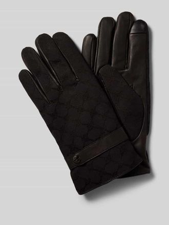 Joop Handschuhe aus reiner Wolle in Black, Gr&ouml;&szlig;e XL