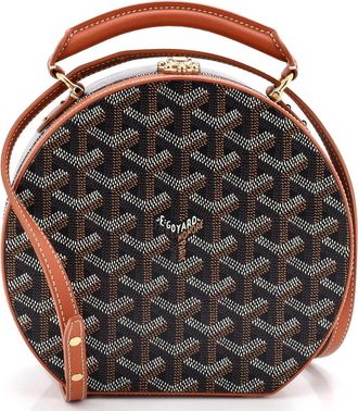 Goyard Alto Hatbox Bag Coated Canvas