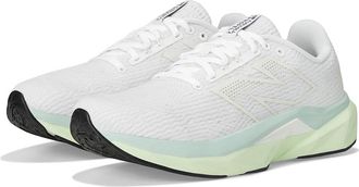 New Balance FuelCell Propel v5 Womens Shoes White/Melon Water/Clay Ash : 10.5 B - Medium, Synthetic