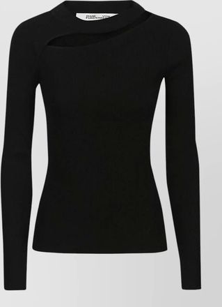 Diane Von F&uuml;rstenberg wool knitted top