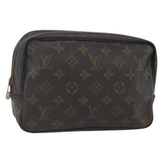 Louis Vuitton Pre-owned Clutches, female, Brown, Size: ONE SIZE Pre-owned Vintage Canvas Clutch