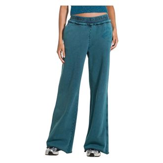 Deha Pantalones con efecto jaspeado - Sport - Mujer - Verde - S