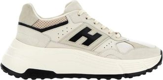 Hogan Hyperlight Platform Sneakers - Dames - Sneakers - Beige - 39 EU - Leer - Schoenen