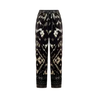 Pierre-Louis Mascia Wide Trousers, female, Black, Size: S Kanada Trousers