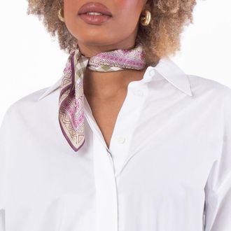 Longchamp The Bucolic Escapade Silk Scarf