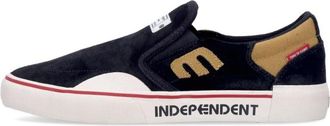 Etnies Slip X Indy Skate Schoenen Zwart/Bruin - Heren - Sneakers - Veelkleurig - 46 EU - Schoenen