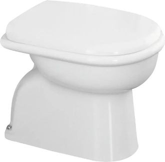 AZZURRA Vaso Scarico A Pavimento In Ceramica Bianco - Serie: Elios (senza Copriwater) - Azzurra