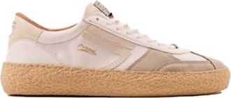 Puraai Schoenen, Dames, Wit, 38 EU, Klassieke witte vegan leren sneakers