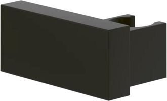 Villeroy & Boch Villeroy&boch - Soporte Fijo De Pared Para Duchas Universales Villeroy Et Boch Rectangular Negro Mate