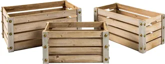 Novità Home Juego de 3 utilidades - caja, beige