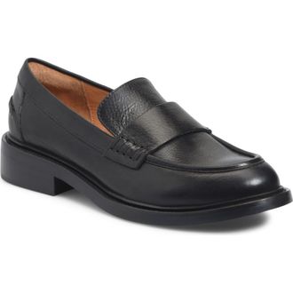 S&ouml;fft Meryl Water Resistant Loafer in Black at Nordstrom Rack, Size 9.5