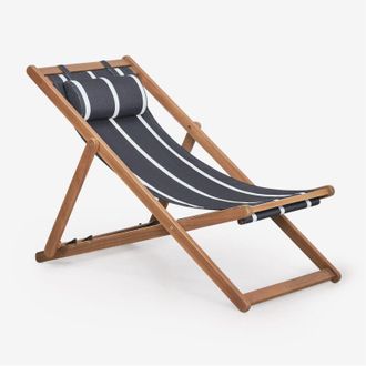 Sklum Set di 2 amache pieghevoli in legno con cuscino Kardis SKLUM