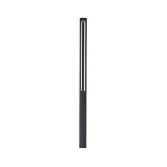 Lucande Lucande Farola Exterior pirron En Negro De Aluminio