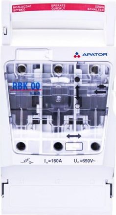 OEM Interruptor Seccionador Con Fusible 160a Rbk 00 Pro-sd-r /terminales De Caja 4-95mm2/ 63-823259-161