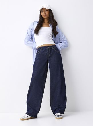 Twik Womens Baggy low-rise jean House fit