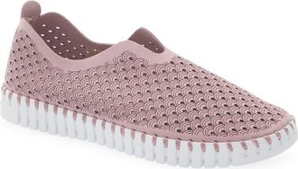 Ilse Jacobsen Tulip 139 Perforated Slip-On Sneaker in Mauve Shadow at Nordstrom Rack, Size 6Us / 36Eu