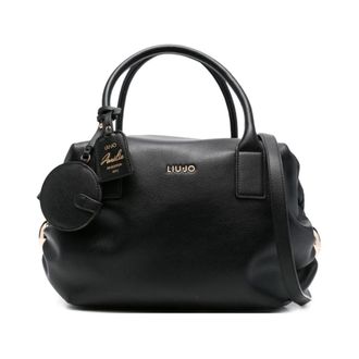 Liu Jo Handbags, female, Black, Size: ONE SIZE ECS L Bowler