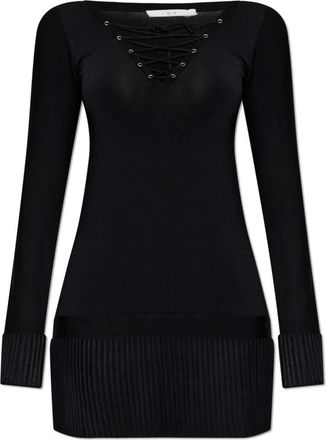 Iro Floca Dress - Dames - Korte kleedjes - Zwart - L - Kleedjes