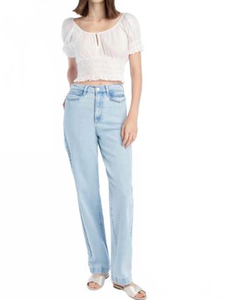 Favorite Daughter Kelly High Rise Straight Trouser In Westwood