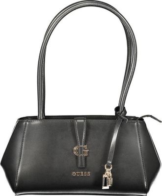 Guess Nero Poliuretano Donna Shoulder Womens Bag