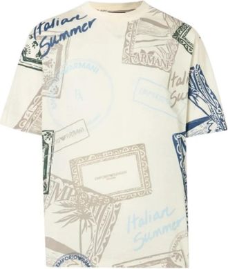 Emporio Armani Af 24857.M0359 T-shirt - Heren - T-shirts - Veelkleurig - S - Tops