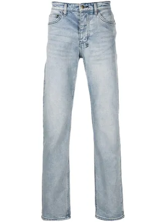 Ksubi Hazlow washed slim-fit jeans - men - Cotton/Elastane - 38 - Blue