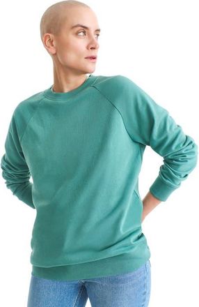 primary Unisex Fit 24/7 Sweatshirt in Sunwashed Teal at Nordstrom, Size Xx-Large