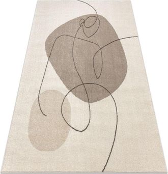RugsX Rugsx - Alfombra Fusion 8299 Crema / Beige - Geom&eacute;trica, Moderna, Abstracta Beige 200x290 Cm