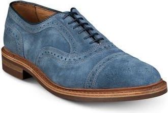 Allen Edmonds Strandmok Cap Toe Oxford in Denim at Nordstrom Rack, Size 10.5