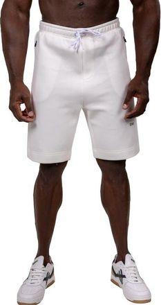 Maceoo Marthyr Cotton Blend Jersey Shorts in White at Nordstrom, Size Xx-Large