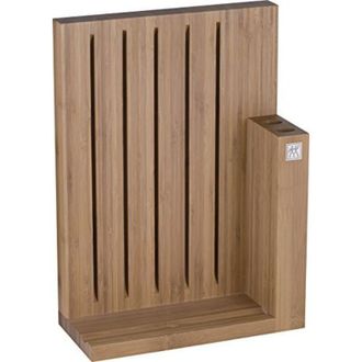 Zwilling 35043-200-0 Ceppo Porta Coltelli bamb&ugrave; - Sedi per 5 Coltelli, Forbici e Acciaino - Zwilling