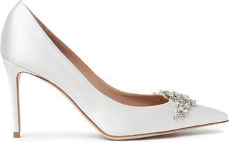 Scarosso Pumps in pelle 90mm - Bianco