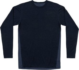 Devold Multi Sport Shirt Merinoshirt f&uuml;r Herren | grau/blau