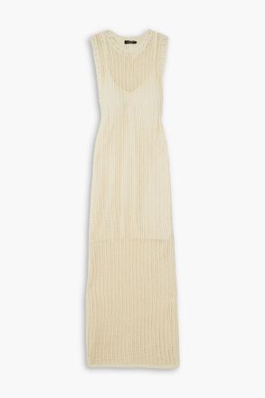 Rag & Bone Riley crochet-knit maxi dress - White - L