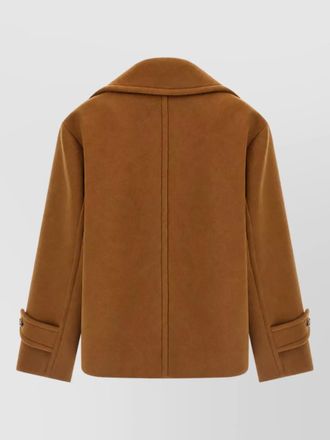 Chlo&eacute; wool double-breasted coat