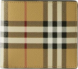 Burberry Portafoglio a quadri - Toni neutri