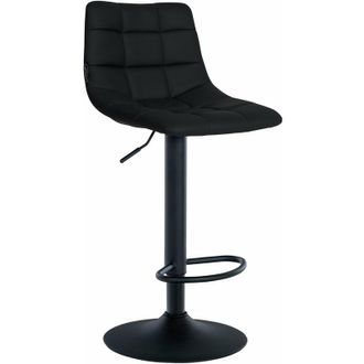 Clp Taburete De Bar Jerry En Piel Sint&eacute;tico Negro Negro