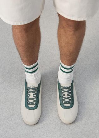 Mango Sneaker combinate pelle bianco - Uomo - 40 - MANGO MAN