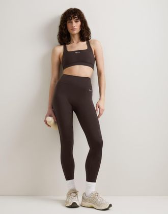 Tala leggings a vita alta DayFlex in americano-Marrone