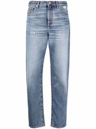 Jacob Cohen Jeans met toelopende pijpen - Blauw