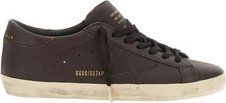 Golden Goose Brown Super-Star Sneakers