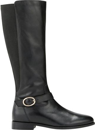 Cosmoparis Schoenen, Dames, Zwart, 37 EU, Platte Rijlaars Dalila